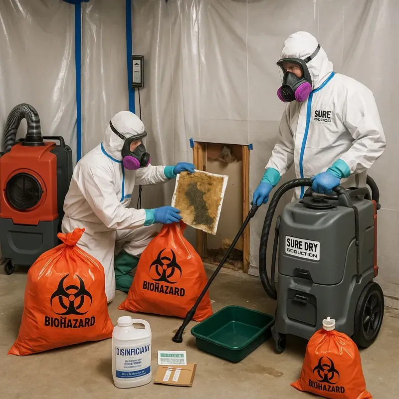 Contaminated Water Handling Protocols process in Milton, WI
